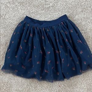 OshKosh B'gosh Navy Floral Skirt